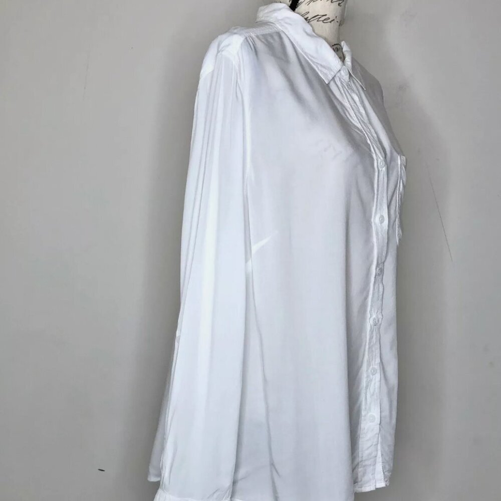soft white button down - Picture 3 of 7